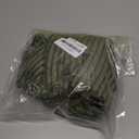 decorUhome Spring Corduroy Olive Green Throw Pillow Covers 16x16 Set of 2 Decorative Soft Boho Farmhouse Couch Pillow Covers for Living Room Bed Sofa Broadside Striped Pillow Cases