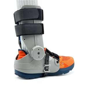 Over-the-Shoe RecoverX Ankle Brace, Alternative to Walking Boot and other AFOs, Adjustable External Ankle Support Brace, Unisex, Comfortable, Stable, Improve Gait and Balance (Medium, Right)