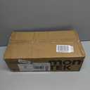 monTEK Single Monitor Arm for Max 45 Inch Ultrawide Screens Adjustable Monitor Desk Mount Holds 35 Lbs Cable Management with Clamp/Grommet Desk Mount, VESA 75/100mm, MA1007BK (Black)