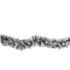 Nearly Natural 6Ft Flocked Artificial Fall Garland
