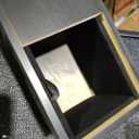 RINVEE Pet Urns for Dogs or Cats Ashes with Photo Frame, Wooden Memory Box for Keepsakes with Black Flannel as Lining, Pet Memorial Gifts for Dogs (Black X-Large)