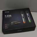 FIFINE UHF Dual Channel Wireless Handheld Microphone, Easy-to-use Karaoke Wireless Microphone System-K036