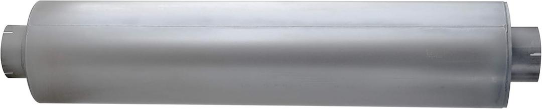 5 Inch Inlet and Outlet Exhaust Muffler,51" overall length. (EMM10682, 86682M)