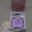 CAMCLID Kids Camera Instant Print, 1080P HD Kids Instant Camera with 32G Card & 3 Rolls Print Paper, Portable Toddler Toy, Christmas Birthday Gifts for Boys Girls Age 3-12 (Purple)