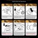 Double Sided Tape Heat Resistant Heavy Duty, Waterproof Outdoor Indoor Automotive Mounting Tape, Removable No Residue Super Strong Adhesion Foam Tape, 1" x 20FT