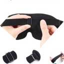 Sleep Eye Mask for Men Women Sleeping Masks, Light Blocking 3D Deep Contoured Eye Shade Cover for Travel Yoga Nap