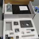 12 Inch Ceiling Mount Matte Black Shower System Bathroom Luxury Rain Mixer Shower Combo Set Ceiling Rainfall Shower Head System (Contain Shower Faucet Rough-in Valve Body and Trim Kit)