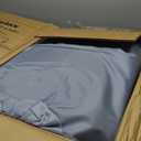 KINGJERRY Twin XL Air Mattress with Built-in Pump, 18" Raised Foam Topper Inflatable Mattress, 80" Length, Washable Silk-Feel Cover, 48Hr Leak-Proof, Supports 500lbs, 2 Min Fast Inflate for Home&Guest