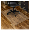 Chair Mat for Hardwood Floor, 48" x 48" Large Clear Office Floor Protector, Easy Glide Desk Mat for Home, Easy to Clean (Square)