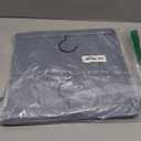 DonYeco 3 Shelf Hanging Closet Organizer with Drawers, Wardrobe Clothes Storage Foldable Portable Hanging Closet Shelves for Clothes Shoes, 47"x13.75"x12.25", Black