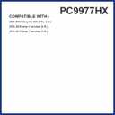 PureFlow HEPA Cabin Air Filter PC9977HX | Fits 2014-2020 Jeep Cherokee, 2015-2017 Chrysler 200