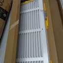 24x6 Steel Return Air Grille, HVAC Vent Cover Fits 24"W x 6"H Duct Opening