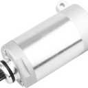 Starter Motor 21163-1266 Compatible with Kawasaki Bayou 220 1988-2002, Bayou 250 2003-2011, Replace# 21163-1266, 21163-1130, 21163-1253