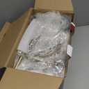 Rayspan Gold Battery Operated Wall Sconces Set of 2, Wireless Rechargeable Wall Light Fixtures for Home Decor, 12 RGB and 3CCT Dimmable Wall Lamps with Remote for Bedroom Living Room Hallway