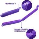 Keenpioneer Decorating/Icing Bag Sealing Clips, 78 Pack, Multipurpose for Food and Snack Storage, 4inch and 6inch Long