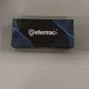 DEFENTAC 1300 Lumens Aluminum EDC Flashlight with Green Beam, Purple LED, Utility and Caution Light, Rechargeable Portable Pocket Light with Strobe, Five Lights in One for Emergency