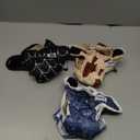 Reusable Dog Diapers Female Washable, Premium Doggie Diaper for Dogs, Pack of 3, Highly Absorbent Small Dog Diaper for Heat, Incontinence and Puppy Training(S)