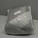 PureFit Reversible Quilted Sofa Cover, Water Resistant Slipcover Furniture Protector, Washable Couch Cover with Non Slip and Elastic Straps for Kids, Dogs, Pets (Sofa, Gray/Light Gray)