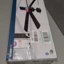 Linkind Matter 52" Smart Ceiling Fan with Lights and Remote, Black