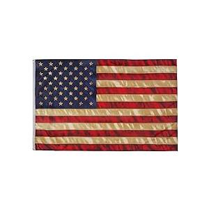2 Pack Vintage American Flag 62"x30"