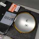 GURUN 8" Wall Mounted Makeup Mirror with 10X Magnification,Two-Sided Swivel Bathroom Mirror,Brushed Gold Finish M1306GJ(8",10X)