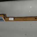 Ivilon Drapery Window Curtain Rod - End Cap Style Design 1 Inch Pole. 28 to 48 Inch Color Brushed Nickel