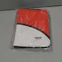 Carrying Case Binder for Standard Trading Card, Holds Up to 400 Cards with 50 Premium Sleeves 4-Pocket Pages (Red)