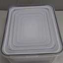 Freshmage Fruit Storage Containers for Fridge with Removable Colander, Airtight Food Storage Container, Dishwasher Safe Produce Saver for Refrigerator, Keep Berry Fruit Fresh Longer 6 pcs Large Clear