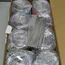 8 Pack 12 oz Stainless Steel Wine Tumbler with Lids, Double Wall Vacuum Insulated Travel Cup Including 8 Straws Set for Coffee, Cocktail, Drink, Tea and Beer (Assorted Colors)