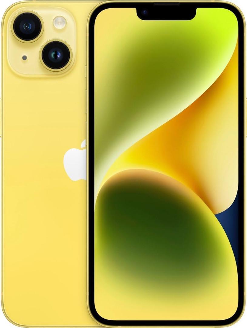Apple iPhone 14, 128GB, Yellow - Unlocked