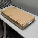 Blulu 2 Pack Slatwall Shelf, 23. 6x11. 8 Inch Wooden Wall Shelves with Metal Rectangular Tubing U Shaped Hanger Slatwall Shelving Organizer Accessories for Home Retail Display (Black)