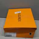 VIUGJNEX Knee High Boots Women Fold Over Boots Pointed Toe Stiletto Heel Long Shark Tall Boots with Zipper Size 8.5