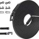 41A5434-14A Drive Belt 306'' for 10FT Garage Door Opener, 041A5434-14A Formula 1 Belt Assembly Replacement Compatible with liftmaster/Chamberlain/Whisper Belt Drive Garage Door Openers
