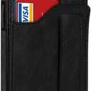 for iPhone XSMax Luxury Wallet Leather Cover Case Wristband Case(for iPhone XSMax/Black)