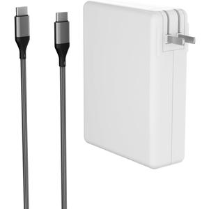 140W USB C AC Power Adapter Compatible with MacBook Pro 16 14 15 13 inch Mac Book Air 15" 13" iPad Pro (2025 2024 2023 2022 2020 M1 M2 M3 M4) Laptop Include USBC to USB-C Cable