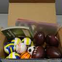 SpringFlower 24 PACK Valentines Day Cards for Kids Classroom with Sports Balls Toys for Classroom Exchange, Squeeze Foam Balls Valentines Party Favors Supply for Kids Classmates Gift Cards Prizes