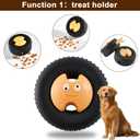 Treat Dispensing Dog Toys - Interactive Cognitive Dog Treat Toy, Rubber Chew Toy for Puppies & Small Dogs, Interactive Mental Stimulation, Enrichment Toys for Relieving Anxiety and Release Energy