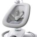 Momcozy CocoSway Baby Swing for Infants to Toddler, 3D-Motion Electric Baby Swing with 6 Motions & 4-Speeds, Remote Control, Infant Swing with 8 Preset Lullabies for Baby Boy Girl Up to 20 lbs