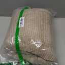 lifein Throw Blanket for Couch, Soft Boho Decor Bed Throw,Cozy Beige Knitted Chenille Small Farmhouse Lightweight Throw(Beige,50 * 60")