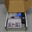 Tattoo Kit Wormhole Rotary Tattoo Machine Kit for Beginners Cartridge Needles Tattoo Machine Kit with Tattoo Inks Power Supply Tattoo Pen Kit WTK162