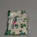 Artoid Mode Lucky Shamrock St. Patrick's Day Placemats for Dining Table, 12 x 18 Inch Seasonal Holiday Rustic Vintage Washable Table Mats Set of 4 (Beige)