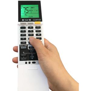 Replacement Remote Control Compatible for Mitsubishi Electric Mr. Slim Air Conditioner HVAC MSZ-FH06NA MSZ-FH09NA MSZ-FH12NA MSZ-FH15NA MSZ-FH18NA MSZ-FH18NA2