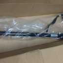 DMI Deluxe Adjustable Cane with Comfort Grip Handle and Strap, Black