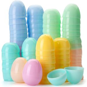 Mr. Pen- Fillable Easter Eggs, 2.3 inch, 48 Pack, Colorful Easter Eggs, Plastic Eggs, Easter Eggs Empty, Plastic Easter Eggs, Plastic Eggs Fillable, Plastic Easter Eggs Fillable, Easter Eggs Bulk (Pastel)