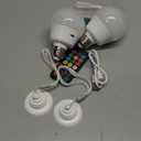 Brightown E26 Rechargeable Light Bulb with Remote Timer and 3 Color Temperatures, Battery Backup Bulb for Sconces and Lamps, E26 Detachable Charging for Non-Hardwired Fixture, Dimmer, 700LM