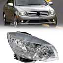 Headlight Assembly for Mercedes Benz W204 C Class Headlamp C300 C230 C350 2008 2009 2010 2011 (Right Passenger Side)