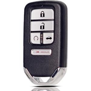 MechanMagic Key Fob Replacement Fits for Honda Accord Insight 2018-2022 Smart Keyless Entry Remote Control FCC ID: CWTWB1G0090 72147-TVA-A01/A21/A31 5 Button Push Start Key 433MHz 4A chip