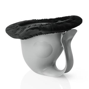 Potty for Newborn Baby Potty Training; for Diaper Free Baby Elimination Communication Indoor & Outdoor; Attractive Fish Shape (Grey)