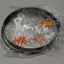 Large 2 Packs 8" Omelette Ring for Griddle,Stainless Steel 8 Inch Griddle Omelet Rings,Non-Stick Pancake Egg Ring Round Omelette Rings Omelet Mold Muffin Mold Silicone Handle