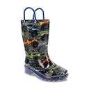 Western Chief Girls' Waterproof Rain Boots That Light up with Each Step